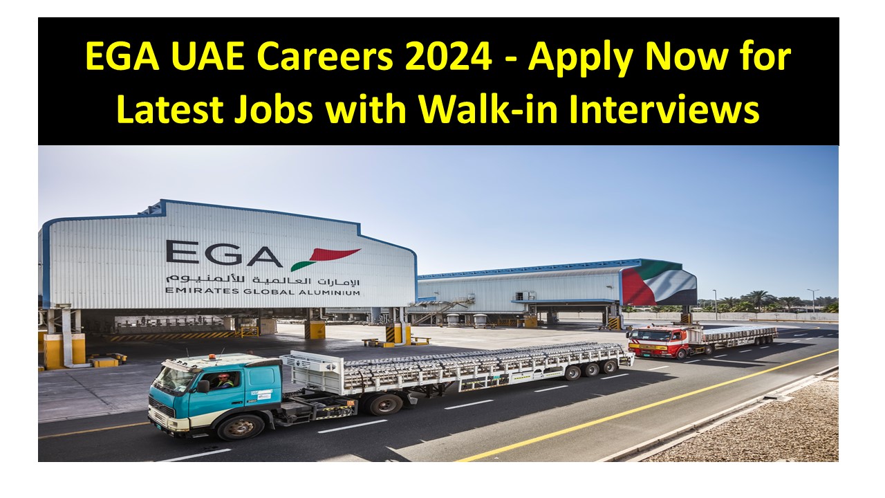 EGA UAE Careers 2024