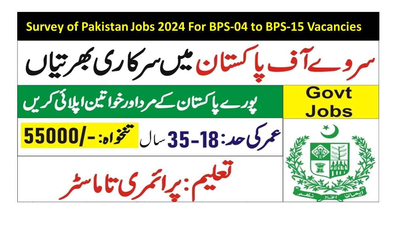 Survey of Pakistan Jobs 2024