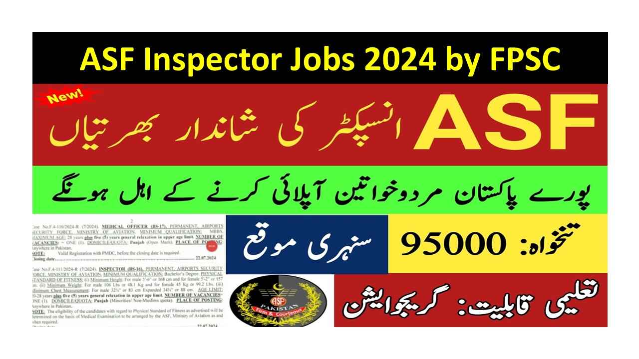 ASF Inspector Jobs