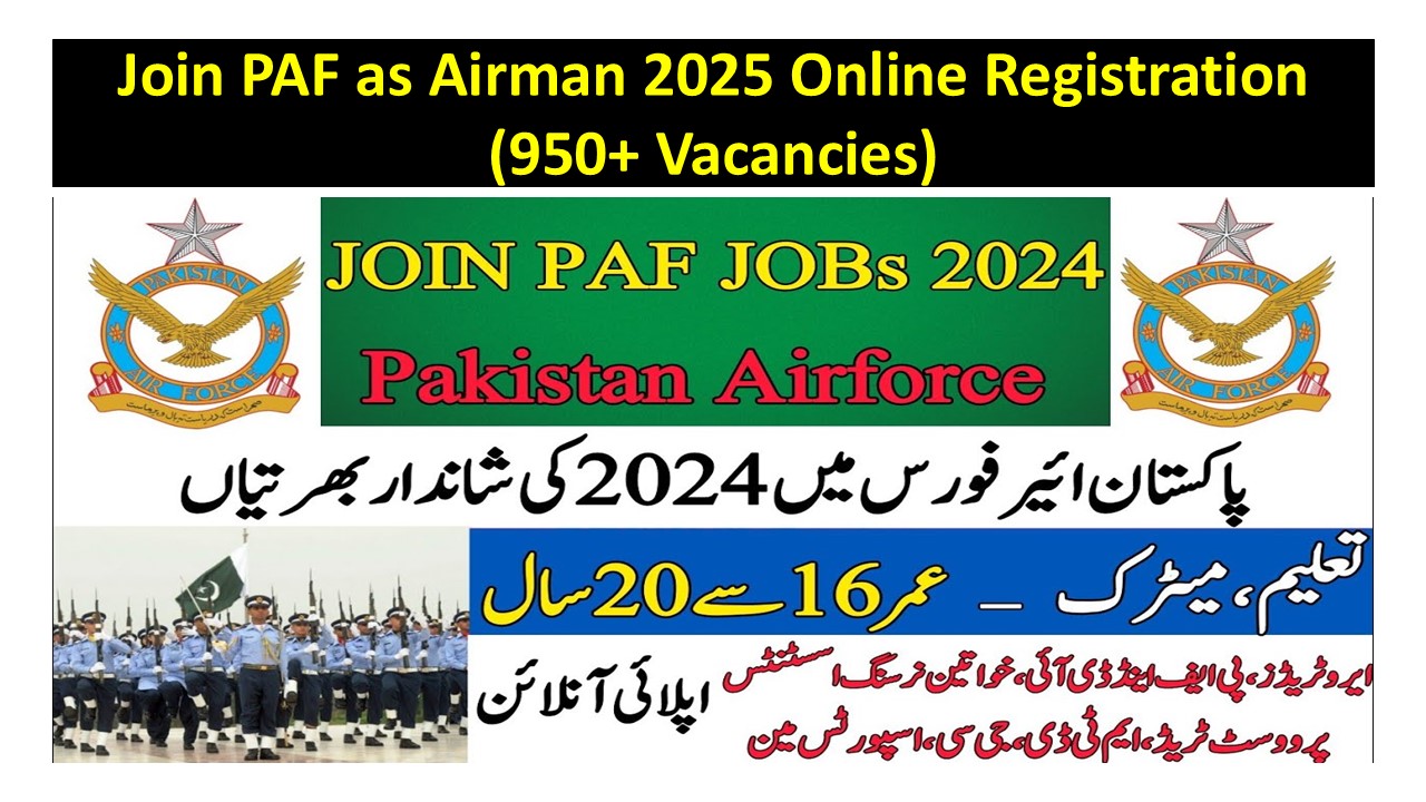 Join PAF as Airman