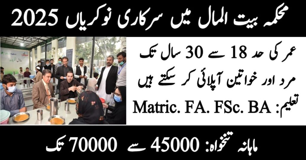 Pakistan Bait ul Mal Jobs