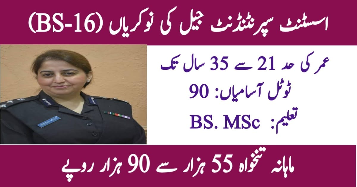 Assistant Superintendent Jail Jobs at PPSC