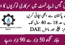 Engineer Jobs in SNGPL