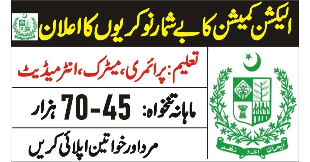 Election Commission of Pakistan (ECP) Jobs