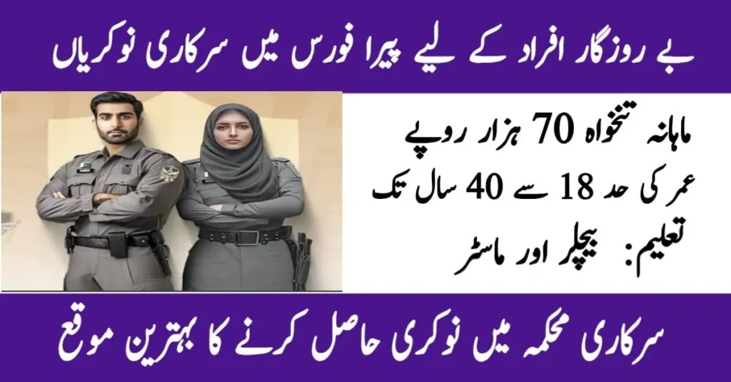 Punjab PERA Jobs 2025