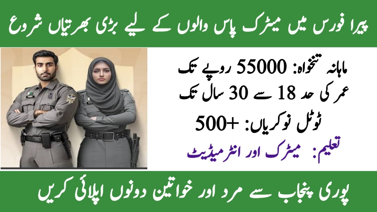 PERA Jobs 2025 Punjab advertisement