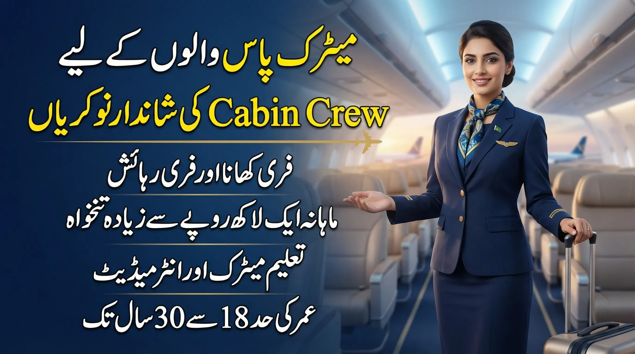 Airblue Cabin Crew Jobs 2026