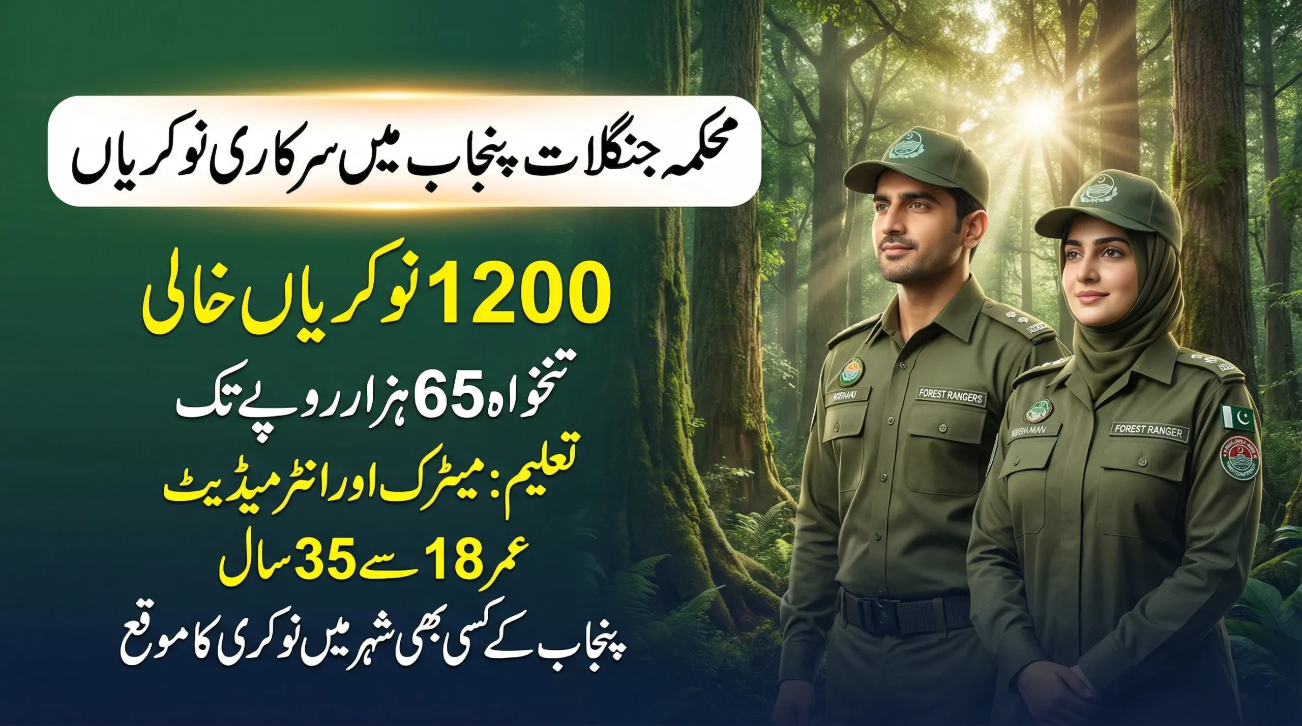 Forest Department Jobs in Punjab 2026
