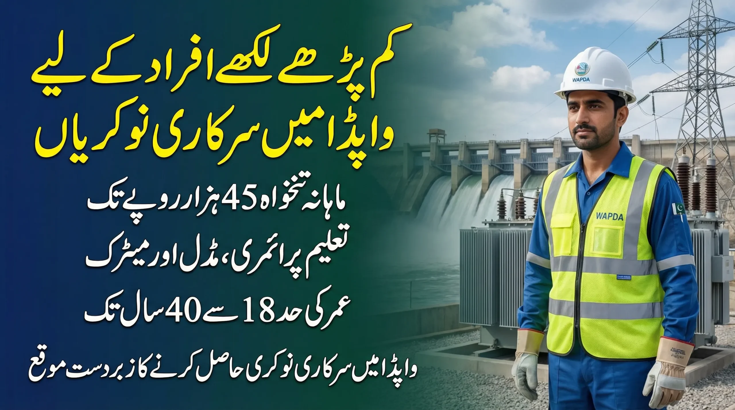 WAPDA Jobs 2026 in Lahore