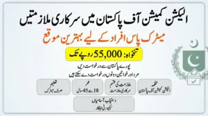 Election Commission of Pakistan Security Personnel Jobs 2026