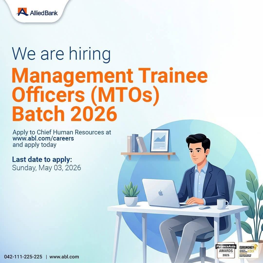 Allied Bank MTO Jobs 2026 advertisement