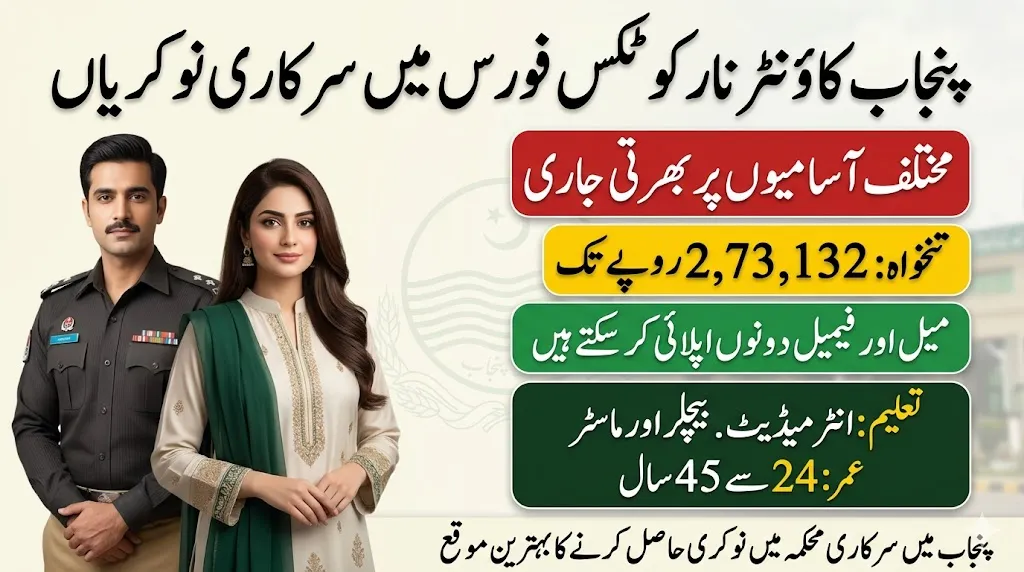 Punjab Counter Narcotics Force Jobs 2026