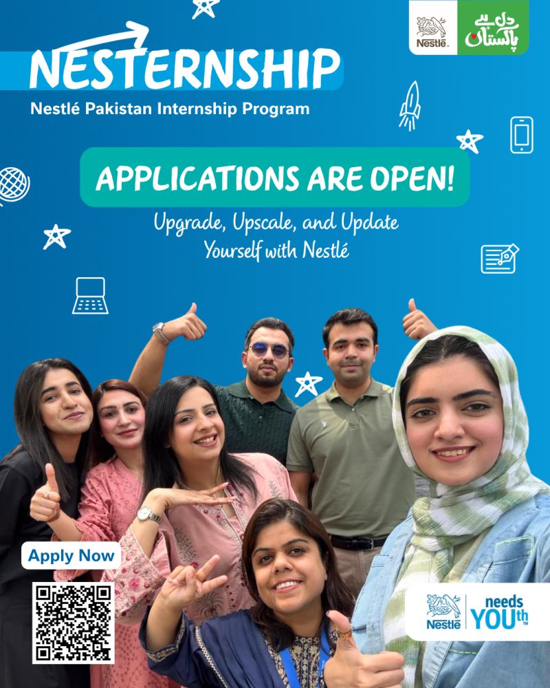 NESTLE Pakistan Summer Internship Program 2026