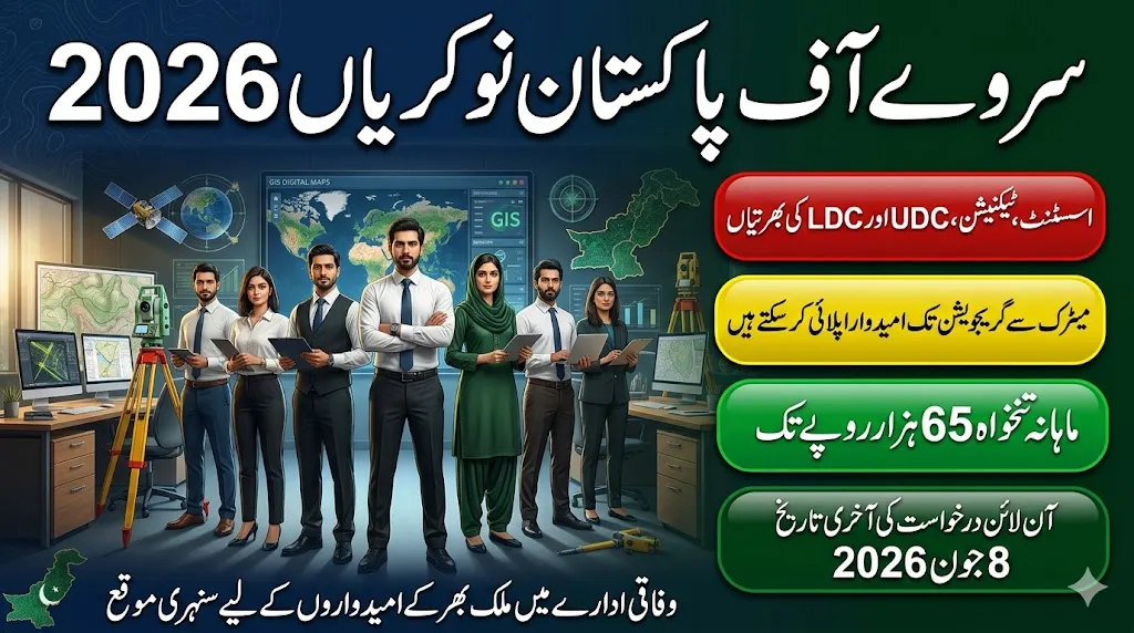 survey of pakistan jobs 2026