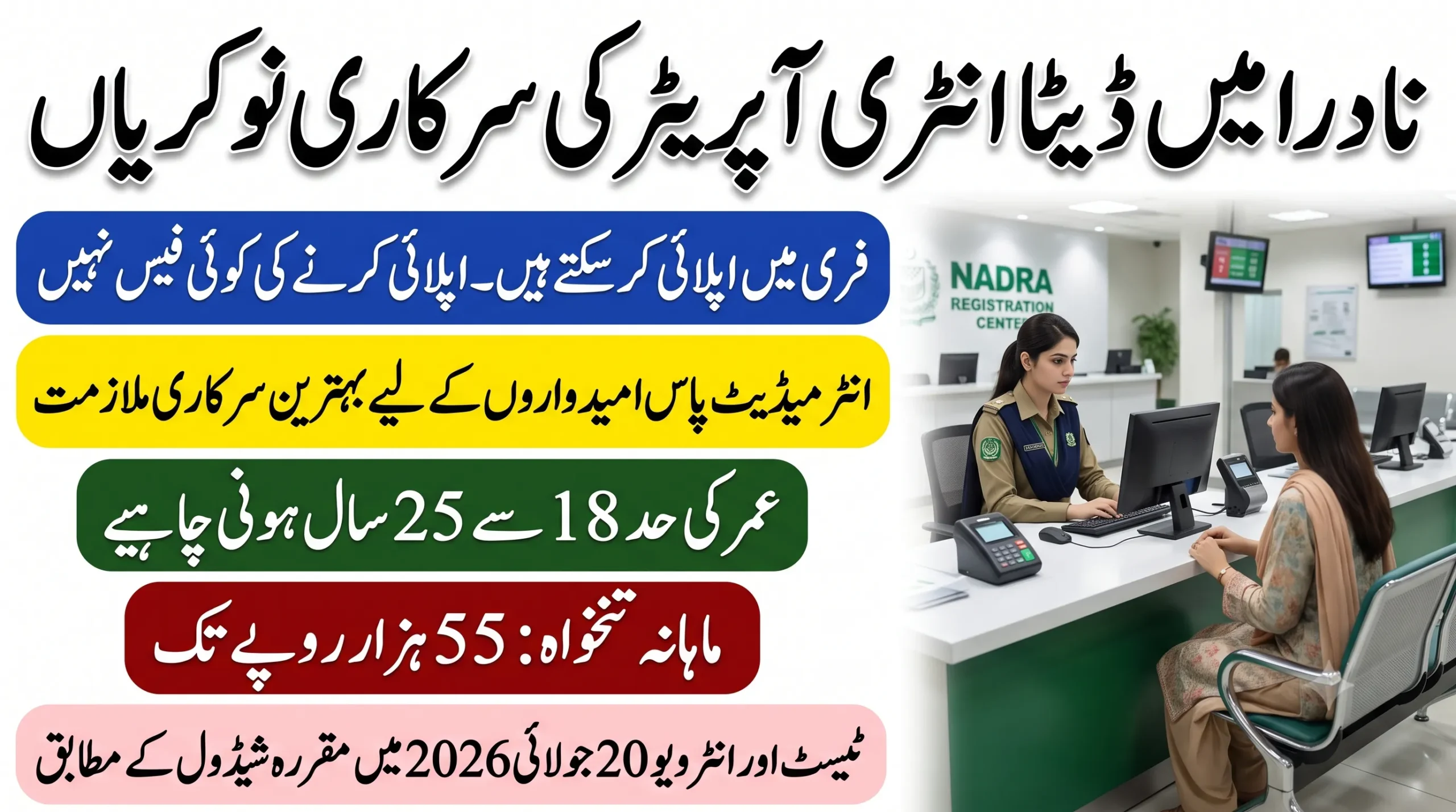 nadra jobs july 2026