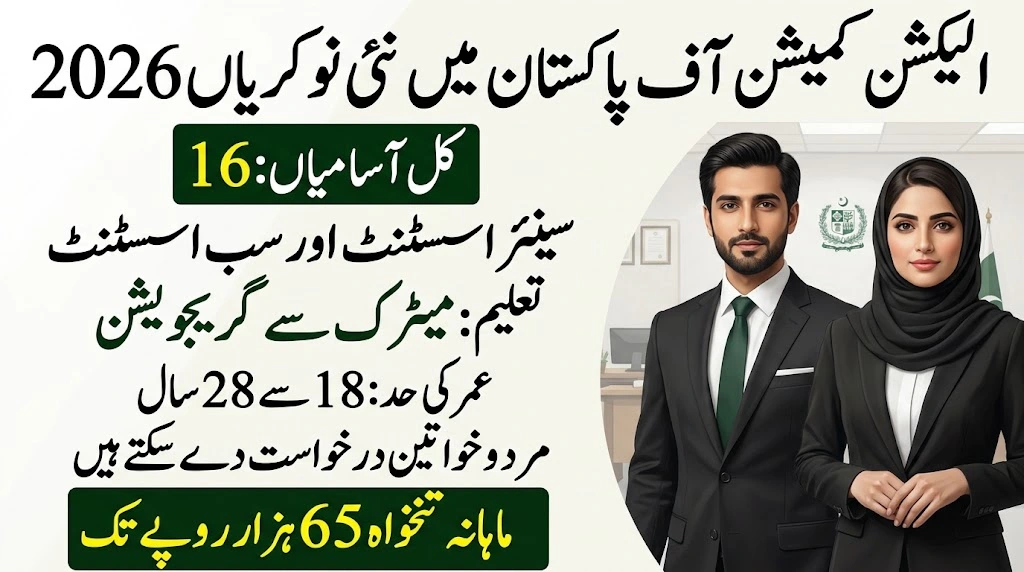 election commission of pakistan jobs 2026
