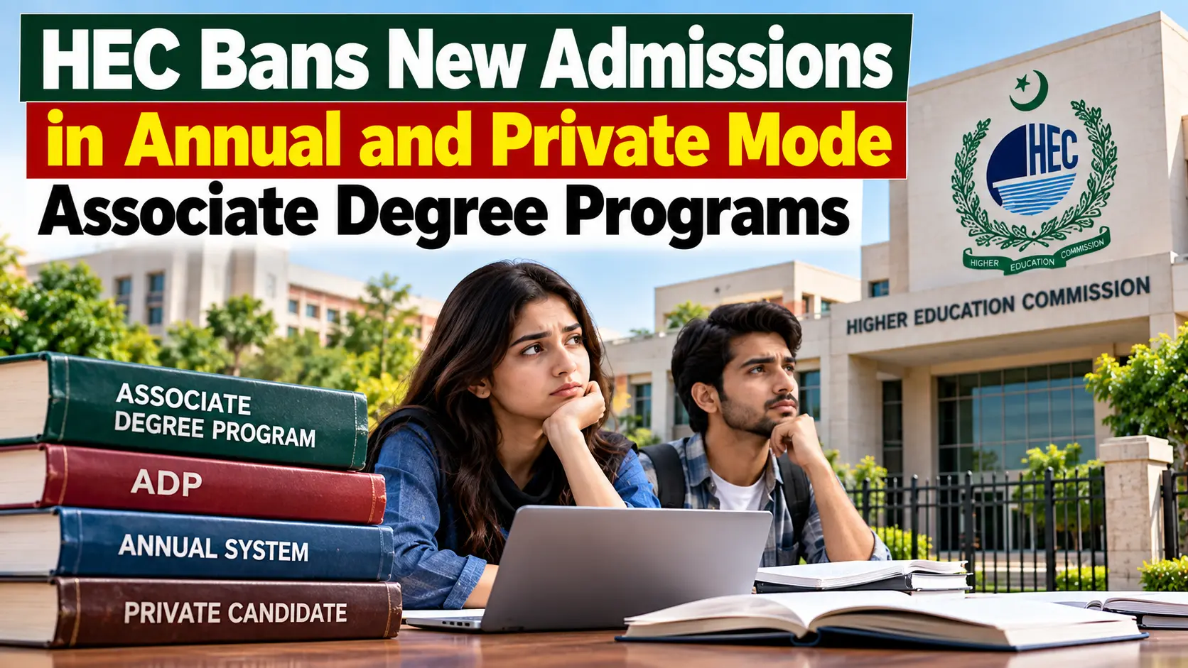 HEC Bans New Admissions in Annual and Private Associate Degree Programs