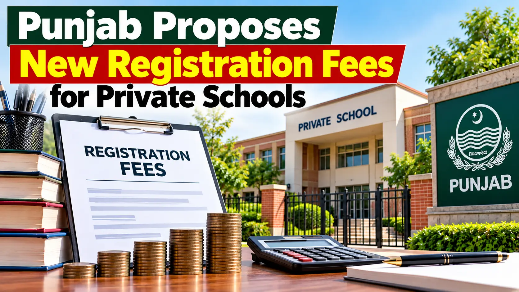 Punjab Proposes New Registration Fees for Private Schools