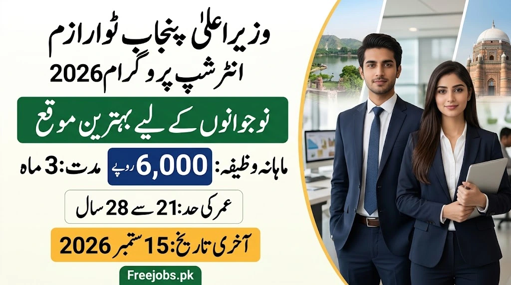 chief minister tourism internship program 2026