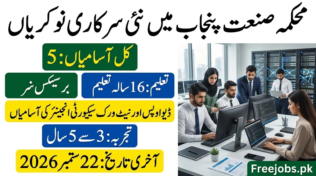 industries department punjab jobs 2026