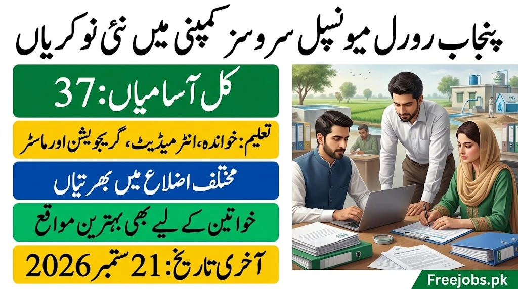 punjab rural municipal services company prmsc jobs 2026