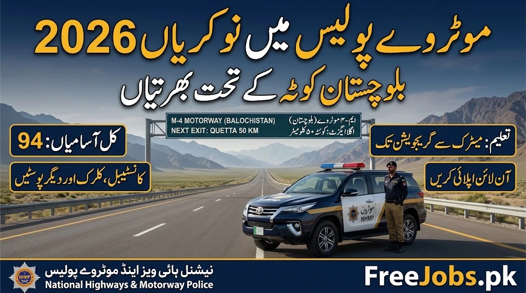 National Highways & Motorway Police Jobs 2026