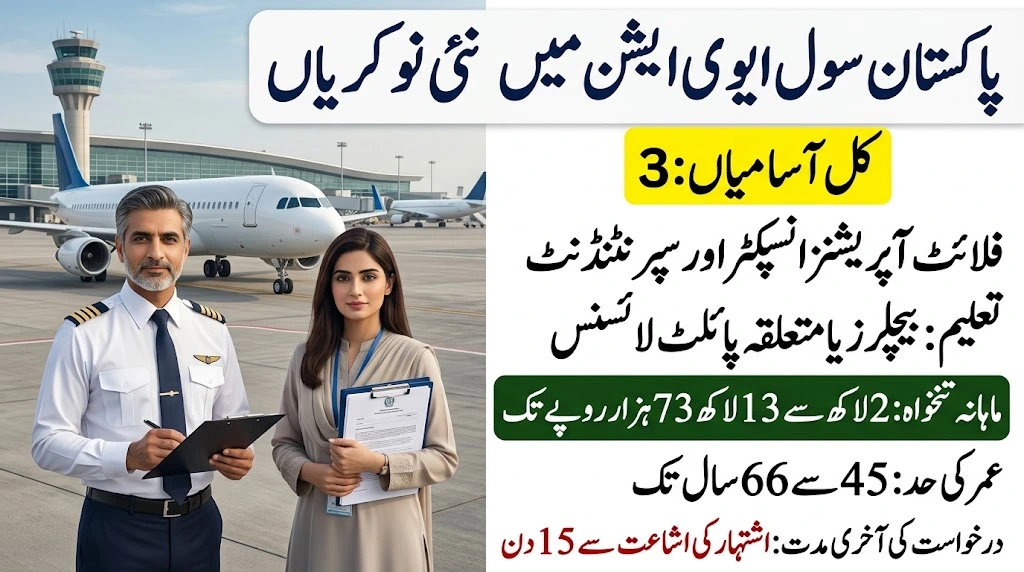 Pakistan Civil Aviation Authority Jobs 2026