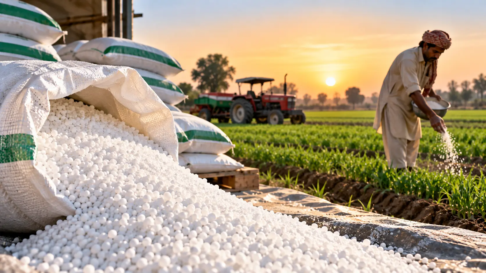 Pakistan Urea Sales Fall 13% in September as Fertilizer Stocks Hit 9-Month Low