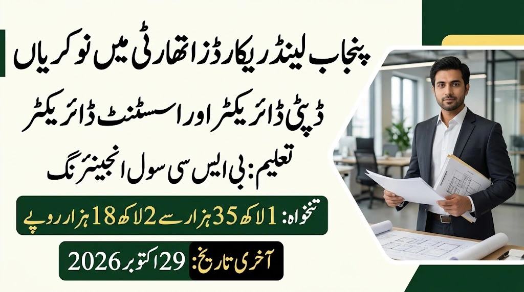 Punjab Land Records Authority Jobs 2026