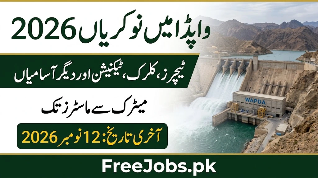 WAPDA Jobs 2026